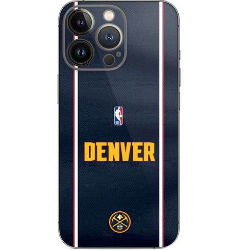 NBA Denver Nuggets Jersey iPhone 14 Pro Skin